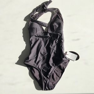NWT Ted Baker one piece open back swim suit Sz0